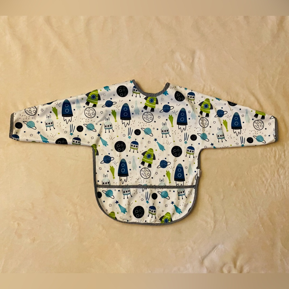 Space Adventure Long Sleeved Bib
